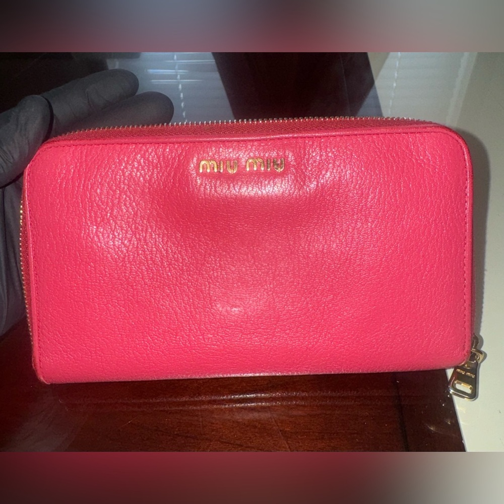 Authentic miu miu with card